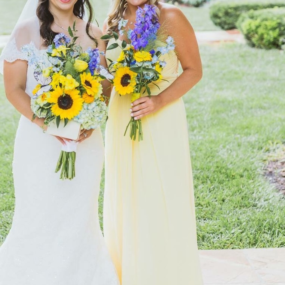 David’s Bridal Bridesmaid Dress